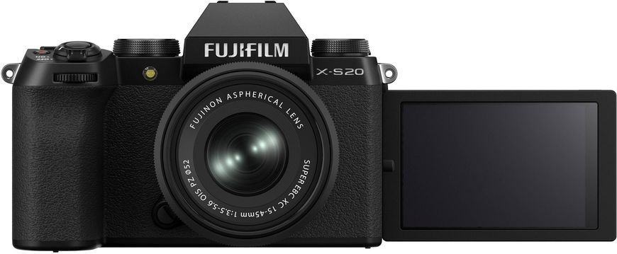 Цифр. фотокамера Fujifilm X-S20+ XC 15-45mm F3.5-5.6 Kit Black (16939588) [114631]