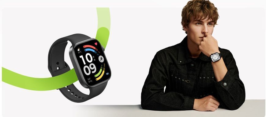 Смарт-годинник Xiaomi Redmi Watch 6 Obsidian Black (BHR08CIGL) [619913]