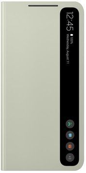 Чохол-книжка Samsung Smart Clear View Cover для Samsung Galaxy S21 FE SM-G990 Olive Green (EF-ZG990CMEGRU) [614564]