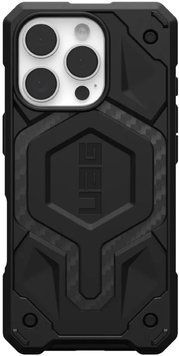 Чохол UAG для iPhone 16 Pro, Monarch Pro Magsafe, Carbon Fiber (114456114242) [111020]