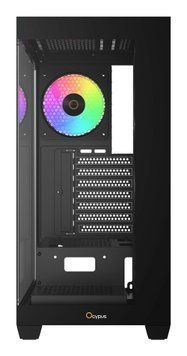 Корпус для комп'ютера ATX W/O PSU GAMMA C72 BK ARGB OCYPUS (GAMMA-C72-BKD400XX-GL) [502884]