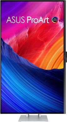 Монітор Asus 31.5" ProArt OLED PA32UCDMR-K HDMI, DP, USB-C, 2xThunderbolt, USB, MM, QD-OLED, 3840x2160, 240Hz, 0.1ms, DCI-P3 99%, Pivot, HDR400 (90LM03HE-B01K71) [114427]