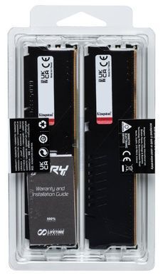 Пам'ять ПК Kingston DDR5 64GB KIT (32GBx2) 5600 FURY Beast (KF556C40BB2K2-64) [108071]