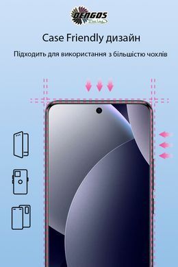 Захисне скло Dengos для Xiaomi Redmi Note 15 Pro 4G Black Full Glue 2 шт. (DG-TG2P-100) [619725]