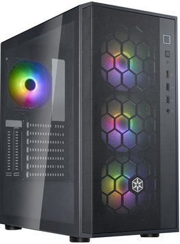 Корпус SilverStone Fara FAR1B-PRO-V2 без БЖ, 2xUSB3.0, 1xUSB2.0, 4x120мм, ARGB VGA 340мм, LCS ready, TG Side Panel, ATX, чорний (SST-FAR1B-PRO-V2) [109546]