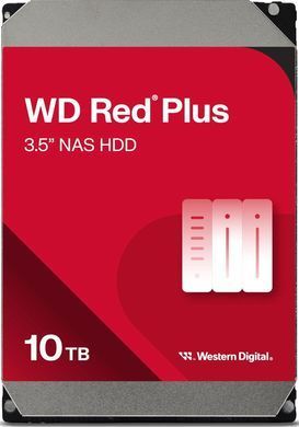 Жорсткий диск WD 10TB 3.5" 7200 512MB SATA Red Plus NAS (WD100EFGX) [109438]