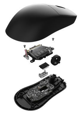 Миша ігрова бездротова Endgame Gear OP1w 4k v2, чорний (PGW-EG-MOU-071) [503871]