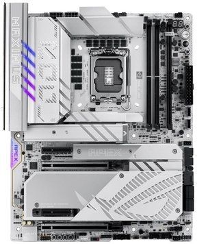 Материнcька плата ASUS ROG MAXIMUS Z890 APEX s1851 Z890 2xDDR5 M.2 Thunderbolt DP Wi-Fi BT ATX білий (90MB1IP0-M0EAY0) [109158]
