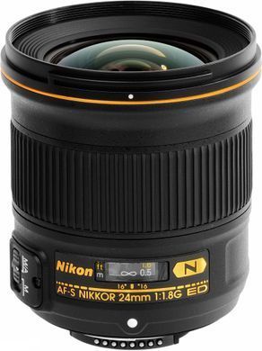 Об'єктив Nikon 24mm f/1.8G ED AF-S (JAA139DA) [17749]