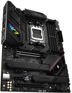 Материнcька плата ASUS ROG STRIX B650E-F GAMING WIFI sAM5 B650 4xDDR5 M.2 HDMI DP Wi-Fi BT ATX (90MB1BQ0-M0EAY0) [109098]