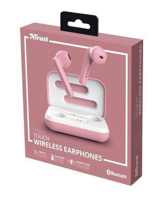 Навушники Trust Primo Touch True Wireless Mic Pink (23782_TRUST) [107099]