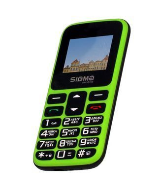 Мобільний телефон Sigma mobile Comfort 50 Hit 2020 Dual Sim Green (4827798120941) [600311]