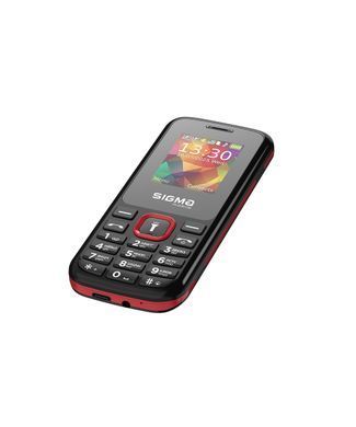 Мобiльний телефон Sigma mobile X-style 171 Mini Dual Sim Black/Red (X-style 171 Mini Black/Red) [613687]