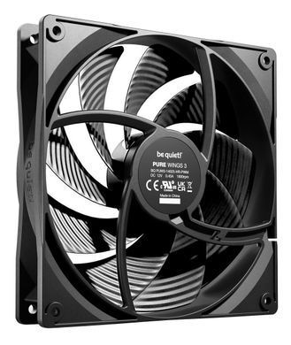 Вентилятор be quiet! Pure Wings 3 140mm PWM High-Speed 3-Pack Black (BL138) [620218]