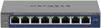 Комутатор NETGEAR GS108E 8xGE, WebSmart (GS108E-400EUS) [105153]