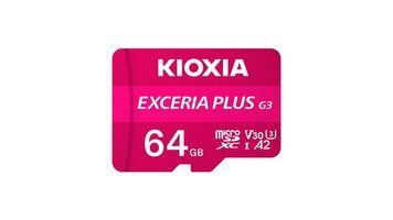 Карта пам'яті KIOXIA EXCERIA PLUS G3 SDXC 64GB U3 V30 (LMPL3M064GG2) [503996]