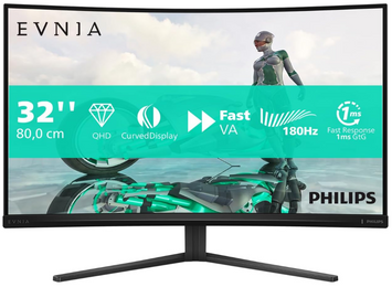 Монiтор 31.5" Philips Evnia Black (32M2C3500L/00) [200077]