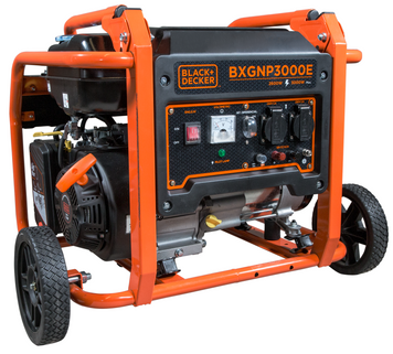 Генератор бензиновий Black&Decker 2700/3000 W (BXGNP3000E) [204103]