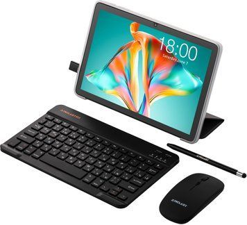Планшет Teclast P30T KIT 10,1" 4ГБ, 128ГБ, 6000мА&bull;год, Android, сірий (6940709688342) [114337]