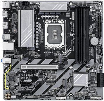 Материнська плата GIGABYTE B860M D3HP s1851 B860 4xDDR5 M.2 HDMI DP mATX (B860M_D3HP) [109232]