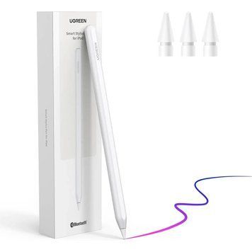 Стилус Ugreen LP653 Smart Stylus Pen for iPad Magnetic Charging White (15910) [727034]
