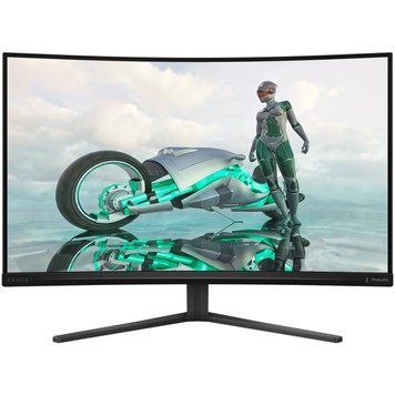 Монітор TFT 31.5" Philips 32M2C3500L, QHD, Fast VA, 180hz, вигнутий, 2хHDMI, DP, темно-сірий (32M2C3500L/00) [402297]