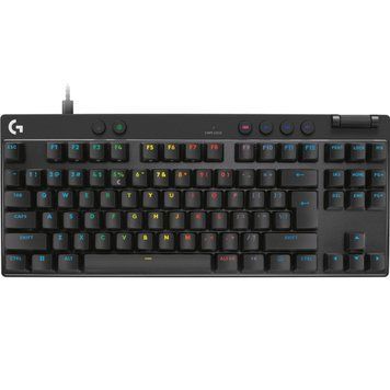 Клавiатура Logitech G PRO X TKL Rapid Black (920-013233) [606076]