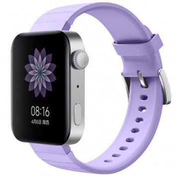 Ремінець BeCover для Xiaomi Mi Watch/Garmin Vivoactive 3S/4S/Venu 2С/Canyon CNS-SW71SS/Mobvoi TicWatch C2/Withings Activite Steel/Huawei Honor S1 Light Purple (704515) [604636]