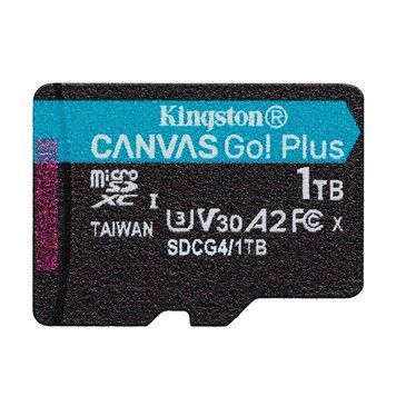Карта пам'яті microSDXC (UHS-1 U3) Kingston Canvas Go! Plus 1Tb class 10 A2 V30 (R200MB/s, W-160MB/s) (SDCG4/1TBSP) [802877]