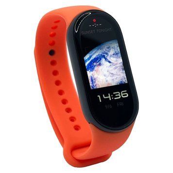 Силіконовий ремінець BeCover для Xiaomi Mi Smart Band 9 Orange (711965) [605005]