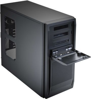 Корпус Chieftec LIBRA ATX, без БЖ, Black (LF-02B-OP) [402909]