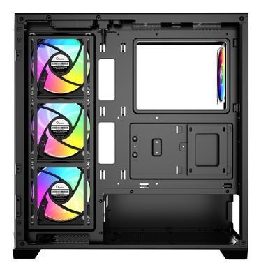 Корпус для комп'ютера ATX W/O PSU GAMMA C72 BK ARGB OCYPUS (GAMMA-C72-BKD400XX-GL) [502884]