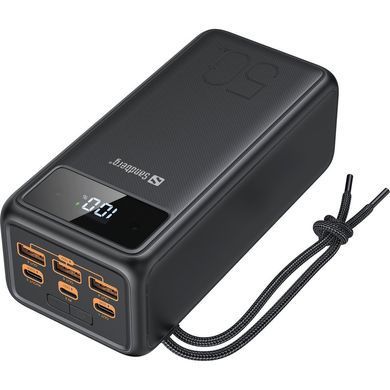 Універсальна мобільна батарея Sandberg Powerbank 50000mAh, USB-C PD 130W, Black (420-75) [613960]