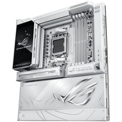 Материнcька плата ASUS ROG CROSSHAIR X870E GLACIAL sAM5 X870E 4xDDR5 M.2 USB Type-C Wi-Fi BT E-ATX білий (90MB1NQ0-M0EAY0) [113681]