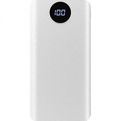 Універсальна мобільна батарея Gusgu Xiamen Mini 80000M 20000 mAh White (GB/T-35590/UA-102807) [603409]