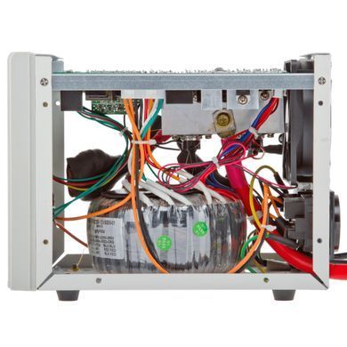 Джерело безперебійного живлення LogicPower LPY-PSW-500VA+, Lin.int., AVR, 2 x евро, LCD, метал, з правильною синусоїдою 12V (LP4152) [610716]