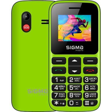 Мобільний телефон Sigma mobile Comfort 50 Hit 2020 Dual Sim Green (4827798120941) [600311]