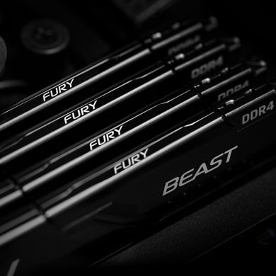 Модуль пам`ятi DDR4 16GB/3600 Kingston Fury Beast Black (KF436C18BB/16) [606165]