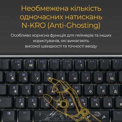 Клавіатура Ducky One 3 Mini Cherry MX Brown RGB UA USB Black (DKON2161ST-BUAPXCLAWSC1) [614131]