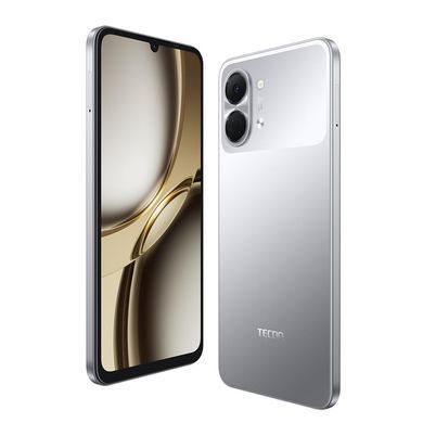 Смартфон TECNO Spark Go 3 (KN3) 6.75" 4/64ГБ, 2SIM, 5000мА&bull;год, Titanium Grey (4894947105289) [114037]