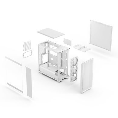 Корпус для ПК FRACTAL DESIGN Epoch White TG RGB Clear tint (FD-C-EPO1A-05) [304027]