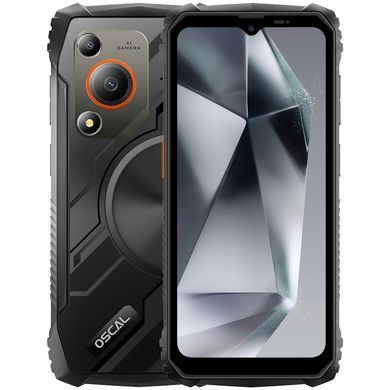 Смартфон Oscal (Marine 1 4/128GB Black) [610937]