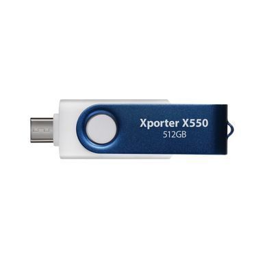 Флеш-накопичувач Patriot USB 3.2 Gen 1 Xporter X550 512GB Type-A+C (PS512GX550AAD) [803126]