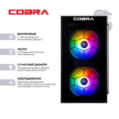 Персональний комп`ютер COBRA Advanced (I121F.16.S5.55.25100) [615437]