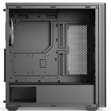 Корпус AeroCool D501A-G-BK-v2 Black без БЖ (ACCM-DS01043.11) [608790]