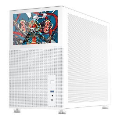 Корпус 1stPlayer Mi6-EV White без БЖ (Mi6-EV-WH) [608733]