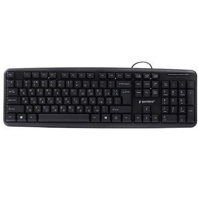 Клавіатура Gembird Ukr Black (KB-U-103-UA) [605885]