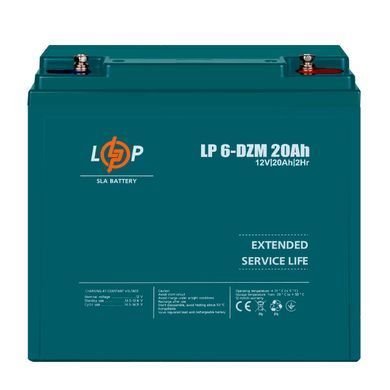 Тяговий свинцево-кислотний AGM акумулятор LP 6-DZM-20 Ah (LP5438) [900083]