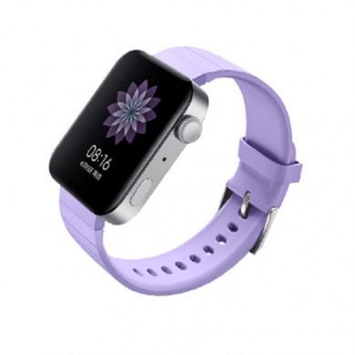 Ремінець BeCover для Xiaomi Mi Watch/Garmin Vivoactive 3S/4S/Venu 2С/Canyon CNS-SW71SS/Mobvoi TicWatch C2/Withings Activite Steel/Huawei Honor S1 Light Purple (704515) [604636]