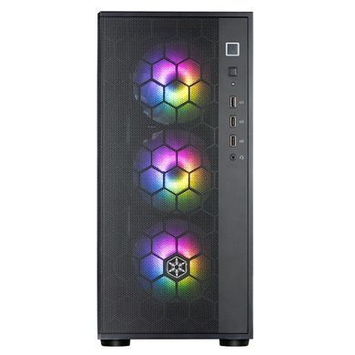 Корпус SilverStone Fara FAR1B-PRO-V2 без БЖ, 2xUSB3.0, 1xUSB2.0, 4x120мм, ARGB VGA 340мм, LCS ready, TG Side Panel, ATX, чорний (SST-FAR1B-PRO-V2) [109546]
